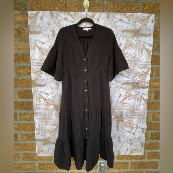 XIRENA KENDALL DRESS IN BLACK SIZE SMALL - Picture 3 of 16